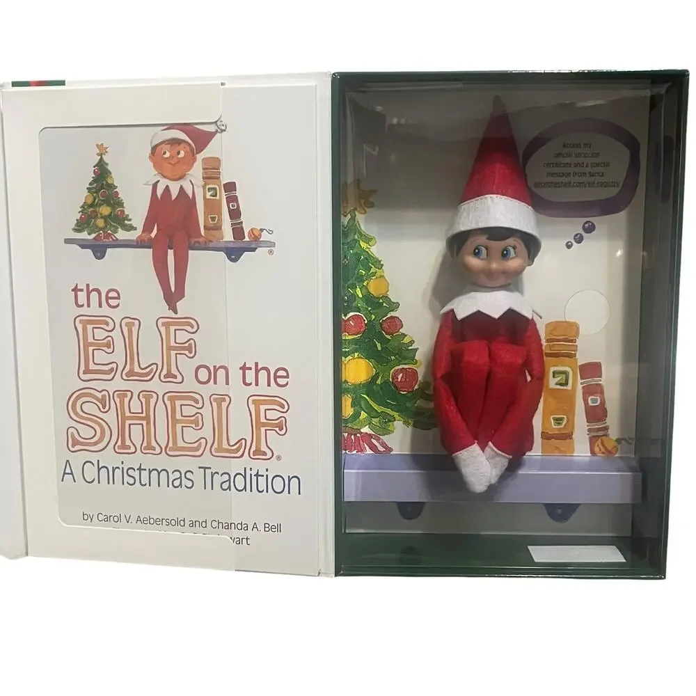 NEW Elf on the Shelf Set Book Elf Boy